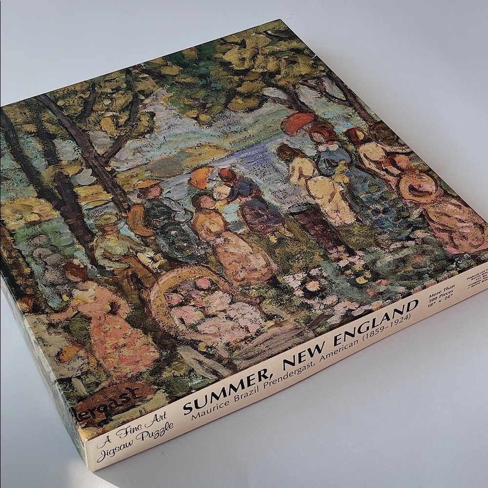 Rare Summer, New England - Maurice Brazil Prendergast - 500+ piece puzzle